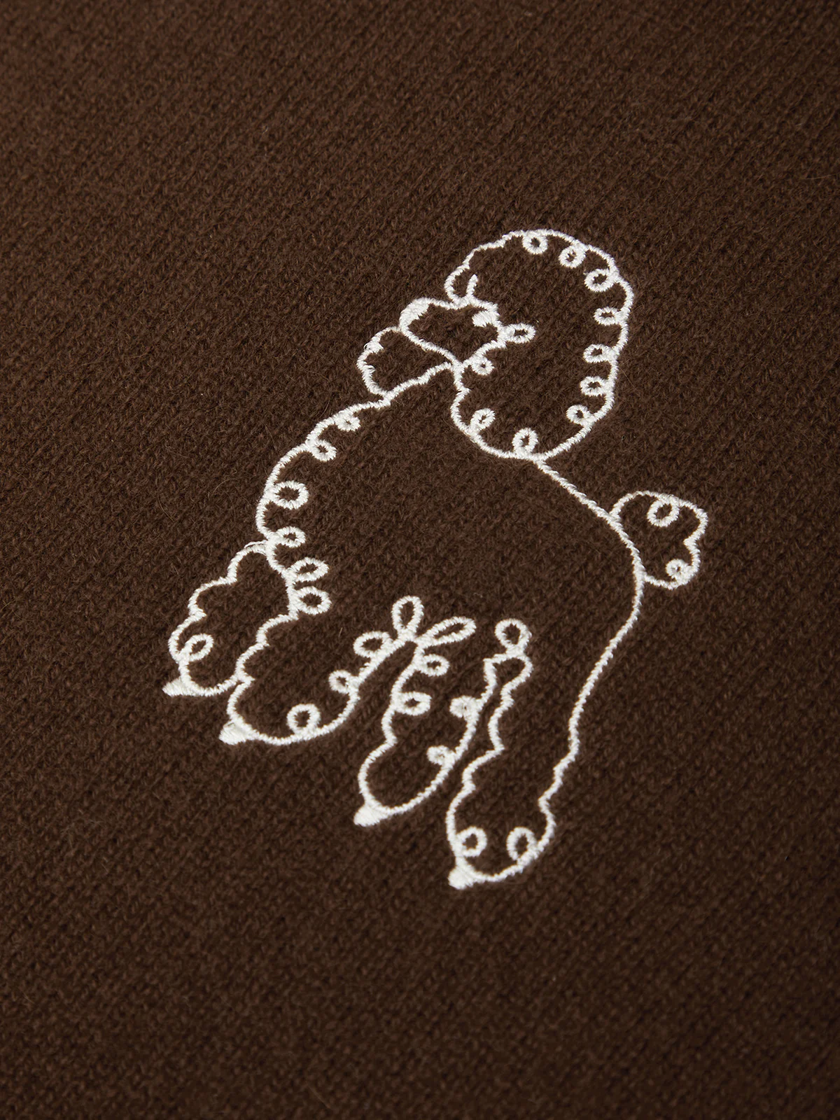 Callie: 100% Cashmere Poodle Turtleneck - Image 4