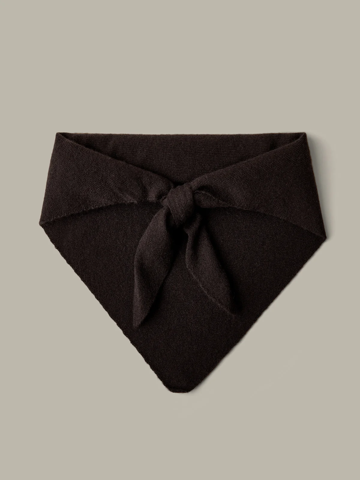 Elle: 100% Cashmere Triangle Scarf
