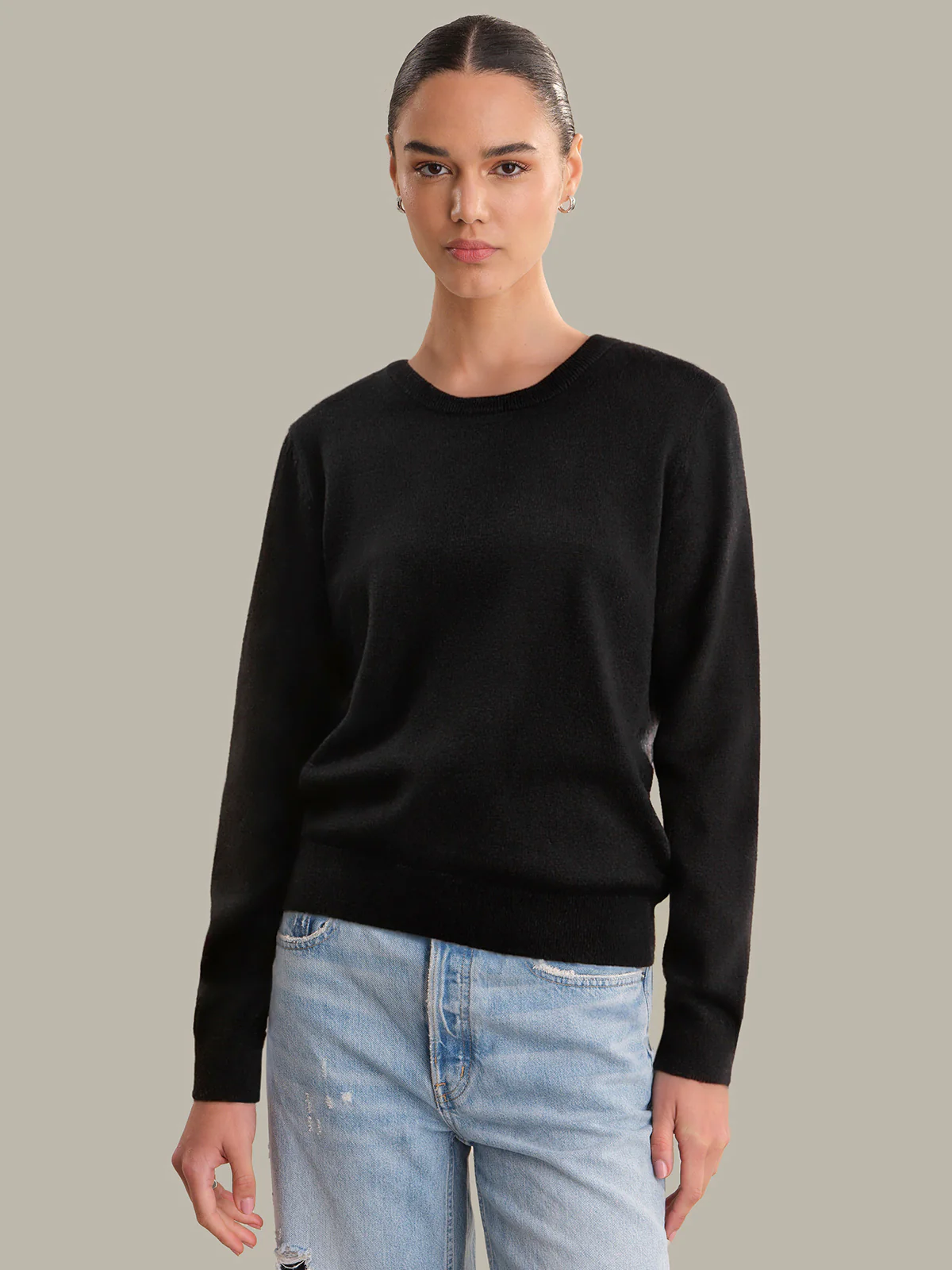 Alba: Cashmere Blend Crewneck