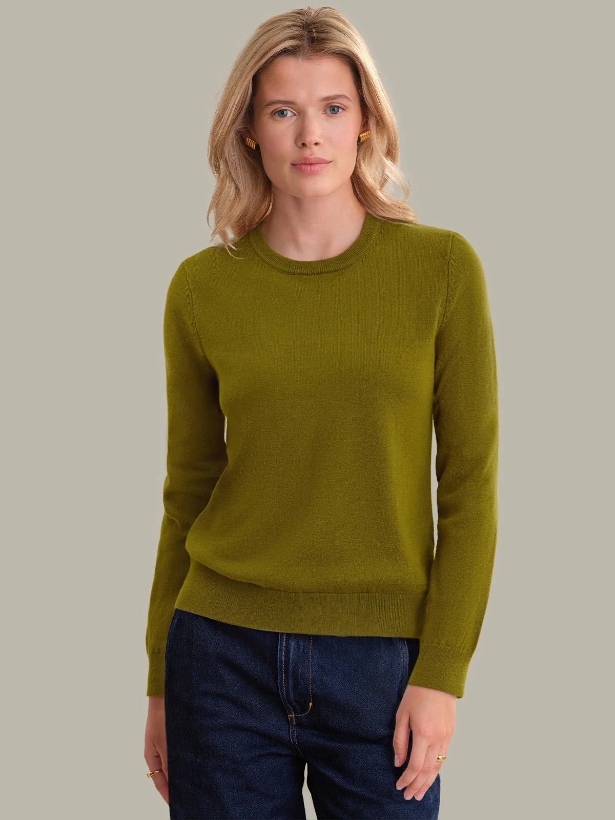 Alba: Cashmere Blend Crewneck