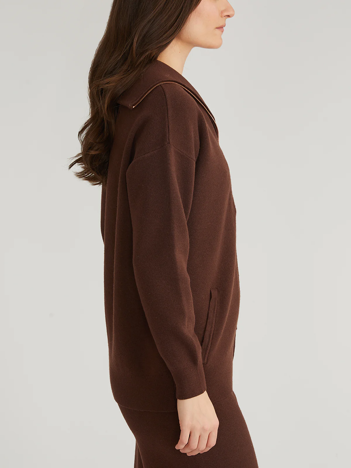 Amanda: Zip Front Cardigan - Image 2