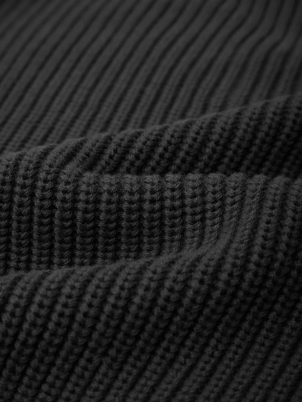 Amara: V-Neck Shaker Stitch Cotton Sweater - Image 5
