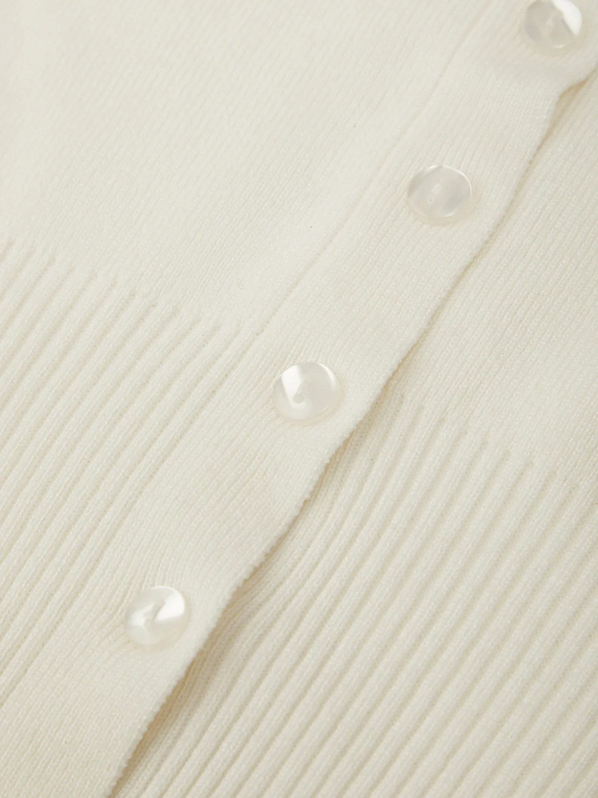 Anne: High Rib Waist Cardigan - Image 5