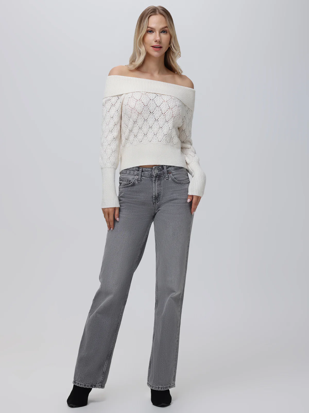 Camila: Off The Shoulder Sweater - Image 4