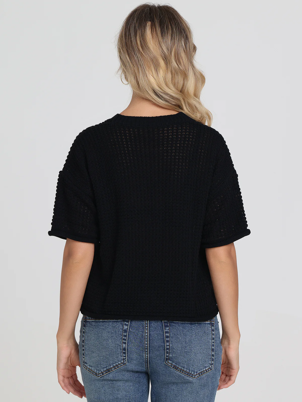 Catalina: Open Stitch Tee - Image 3