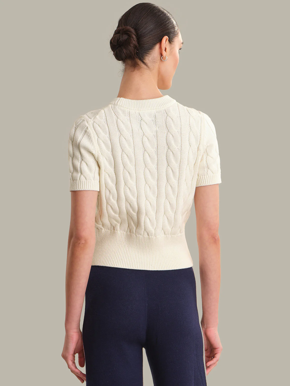 Clara: Cable Knit Pullover - Image 3