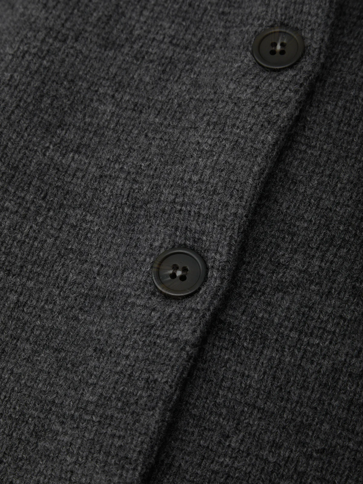 Classic Wool Crewneck Cardigan - Image 4