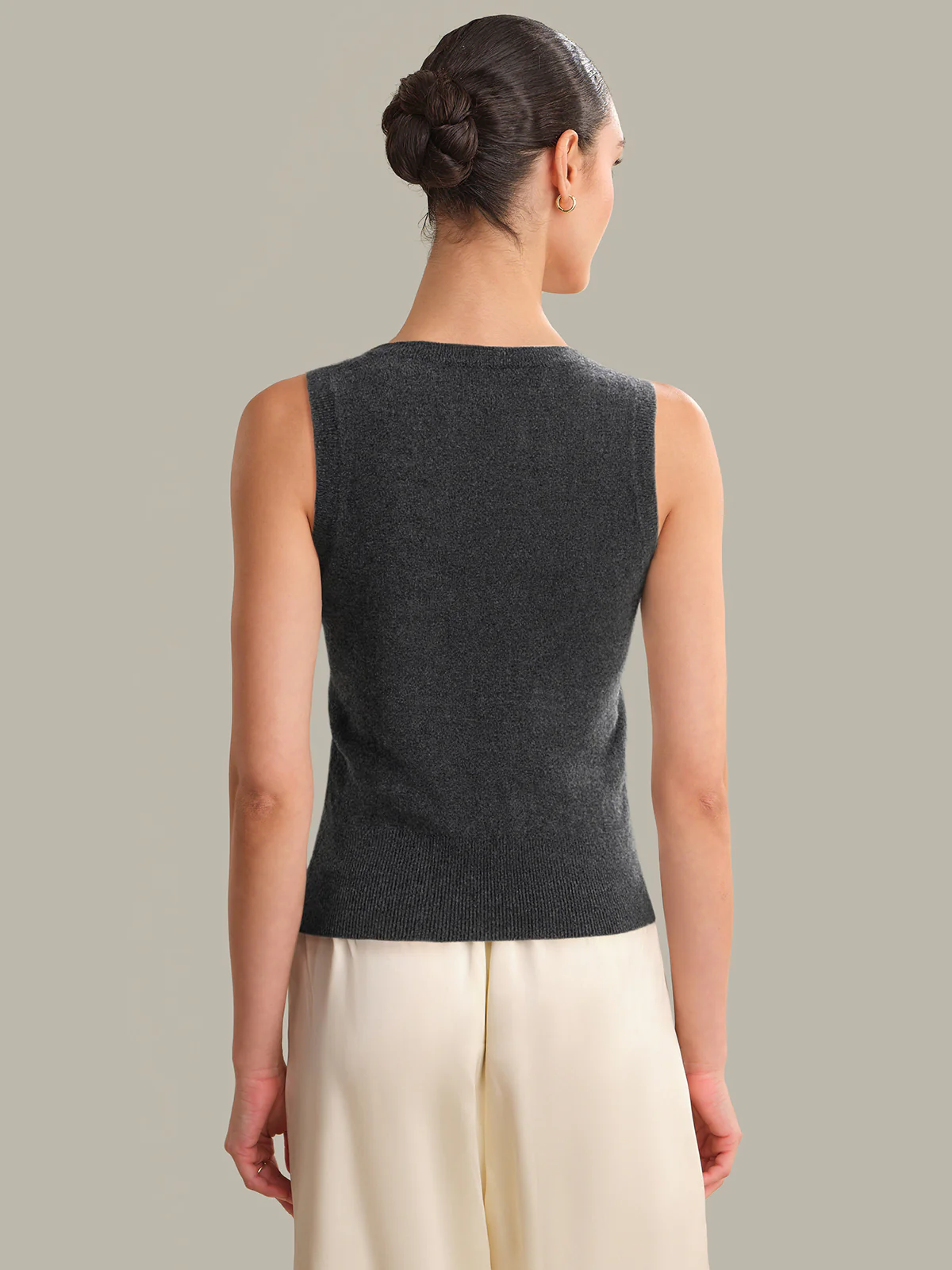 Connie: 100% Cashmere Vest - Image 3