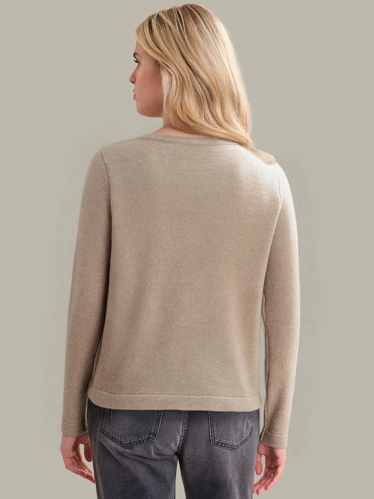 Coral: Cashmere Blend Cardigan - Image 3