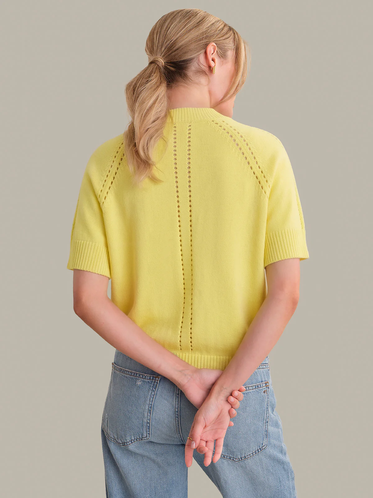 Melody: Cotton Button Down Cardigan - Image 3