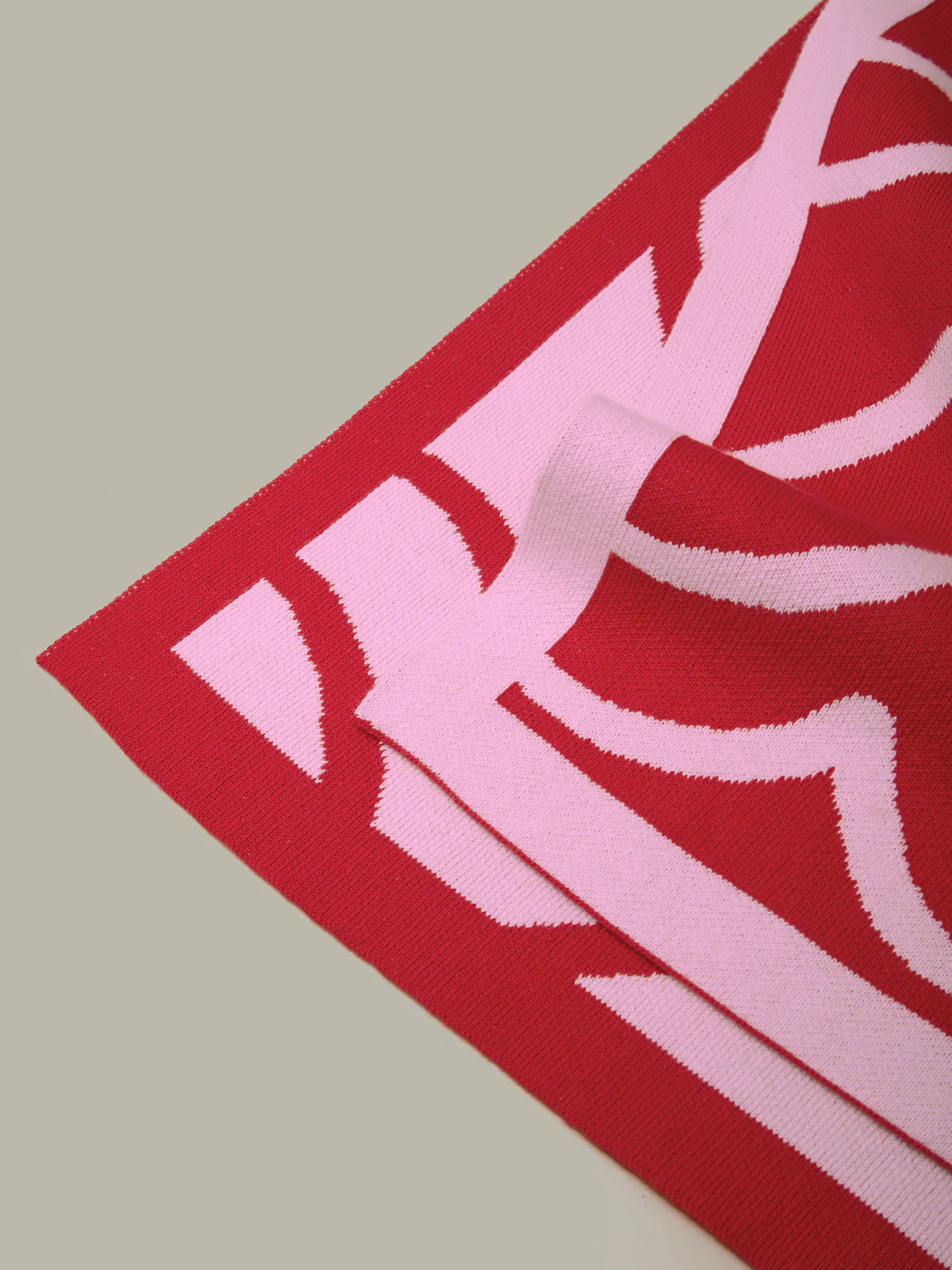 Cotton Heart Throw Blanket - Image 3