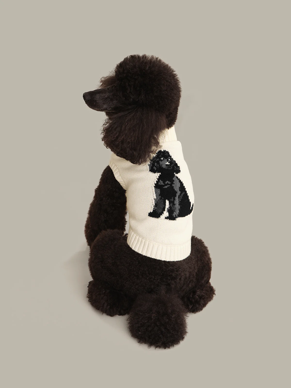Cotton Poodle Dog Sweater