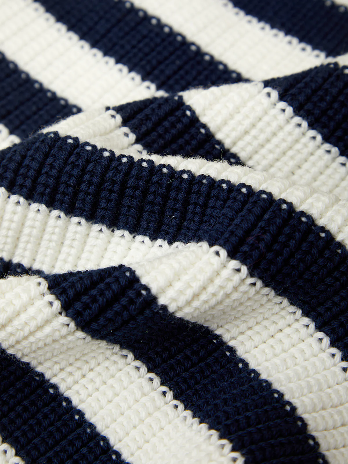 Cotton Striped Dog Sweater - Image 5