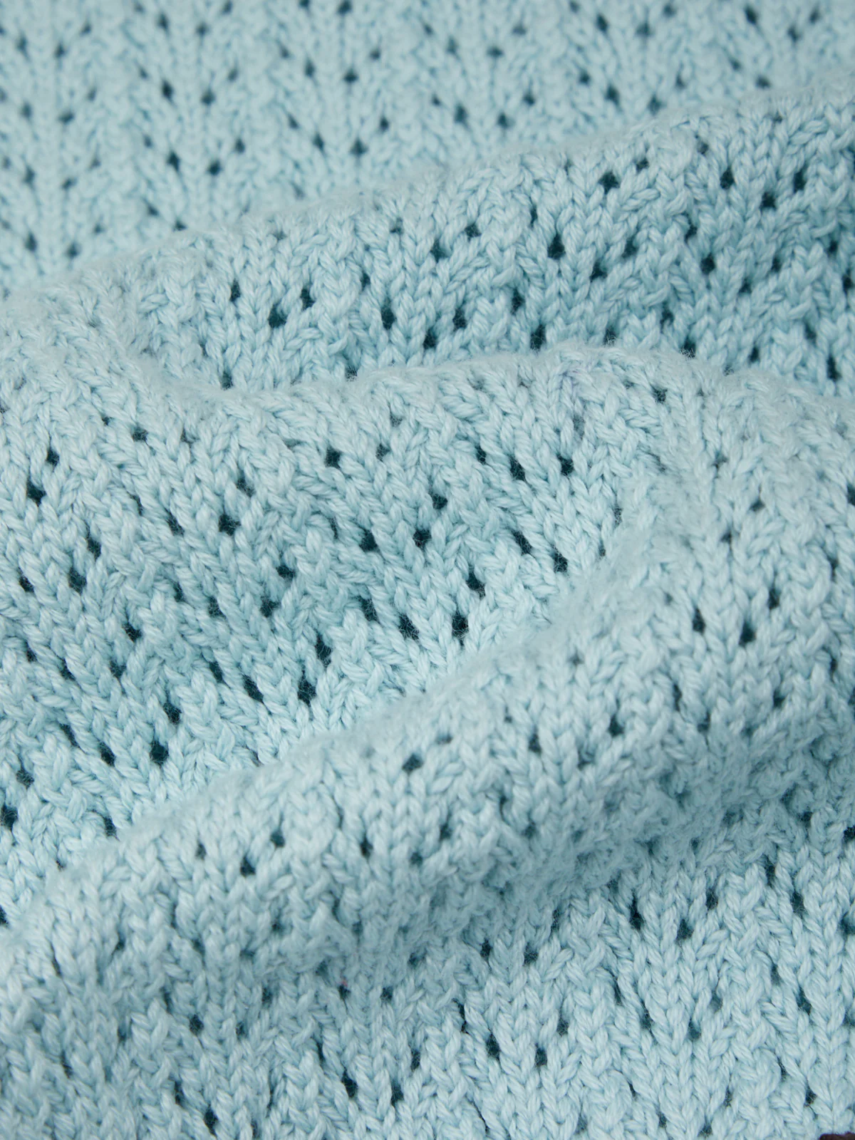 Dania: Pointelle Polo Pullover - Image 5