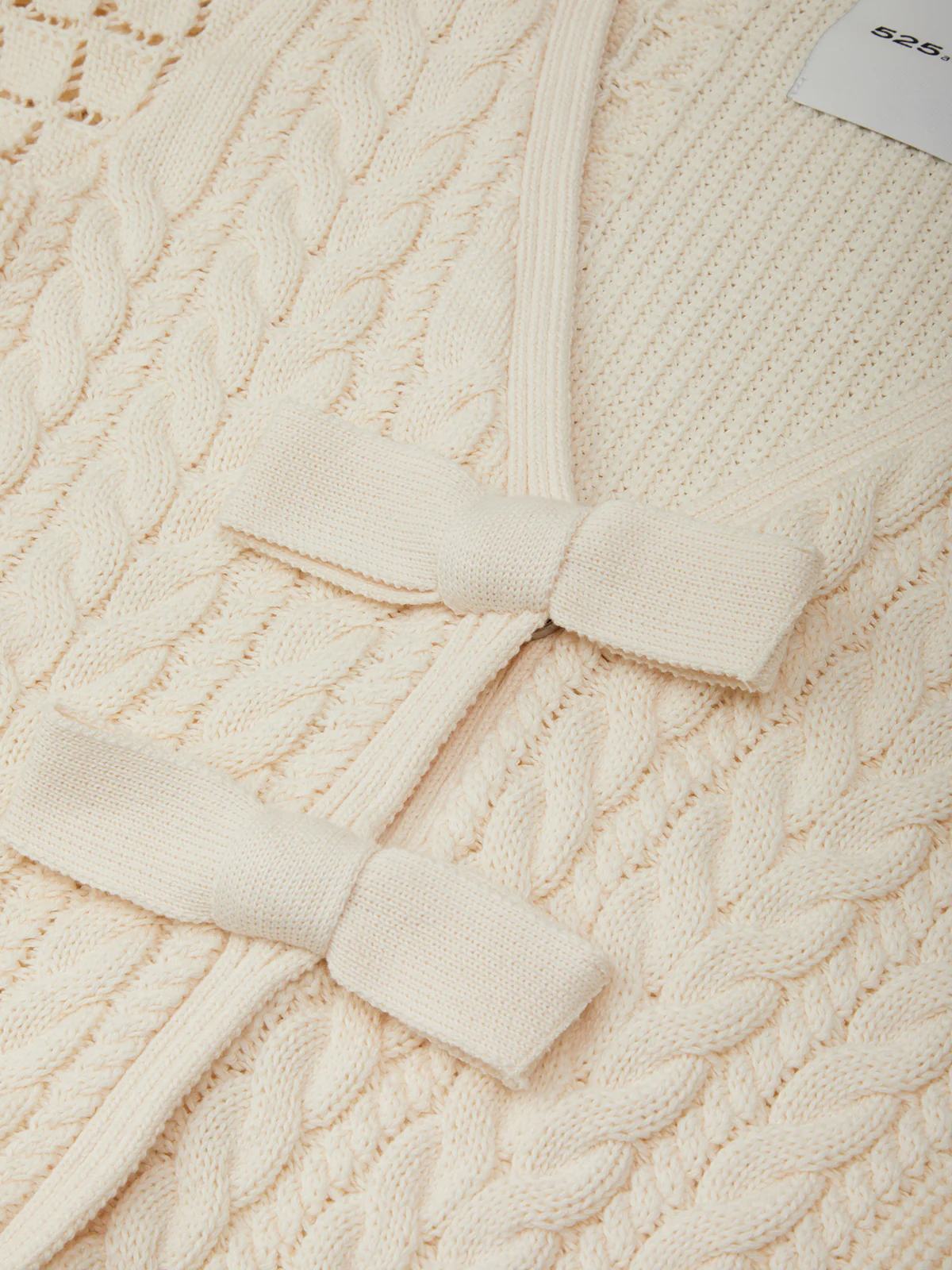 Elaine: Cotton Puff Sleeve Tie Front Top - Image 4