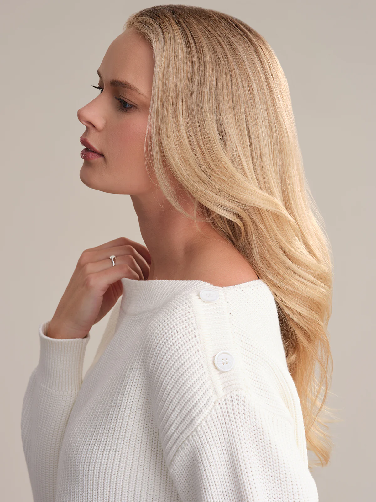 Elina: Boat Neck Cotton Sweater - Image 4
