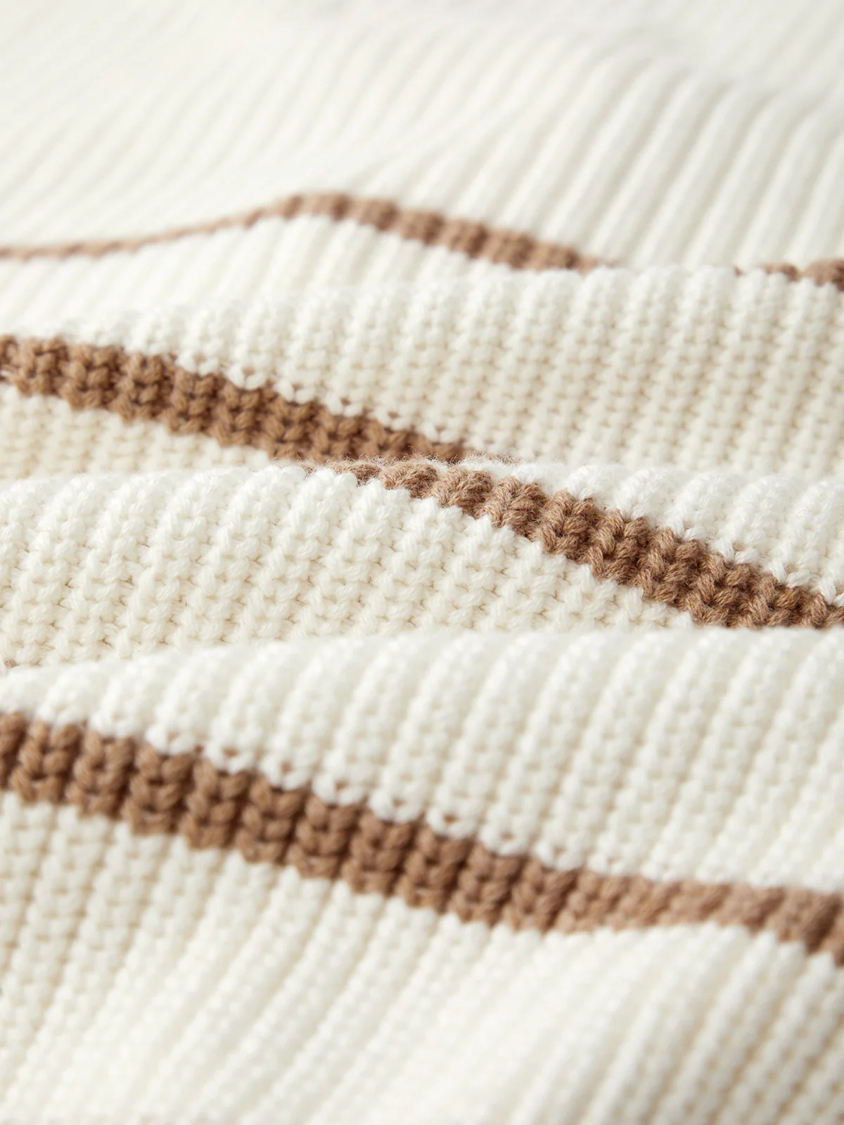 Emilia: Stripe Cotton Cocoon Cardigan - Image 4
