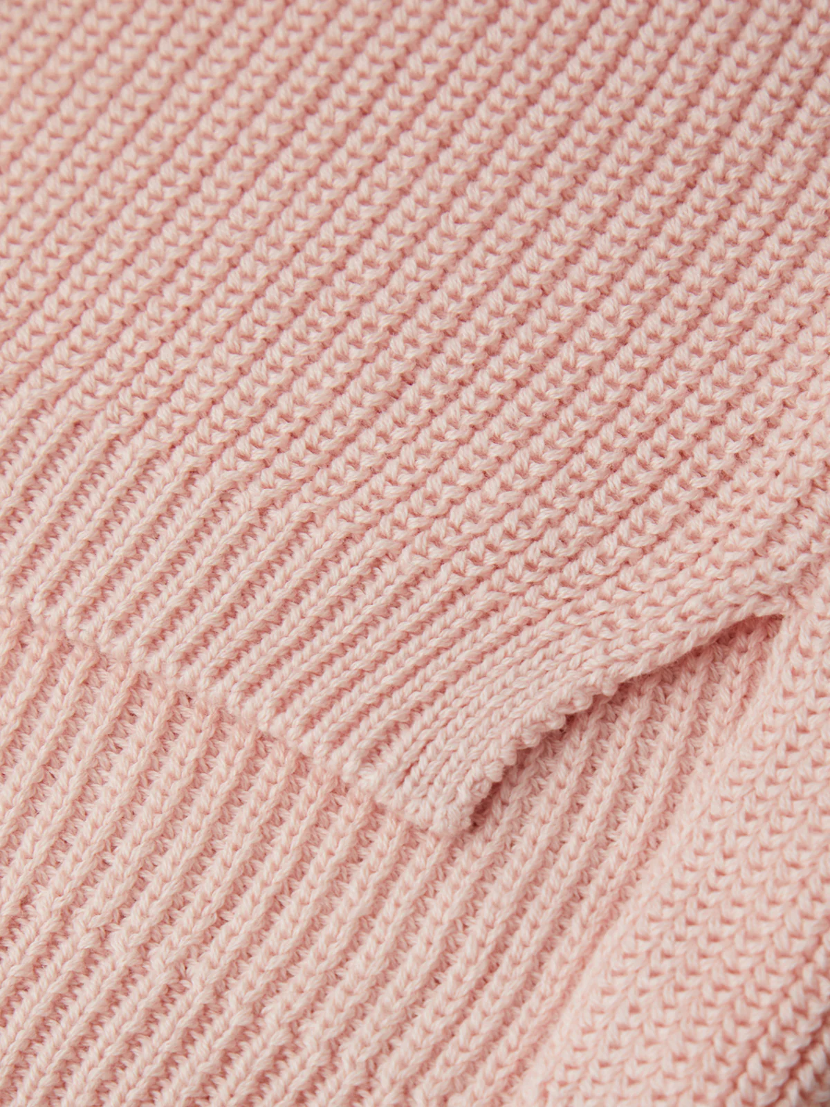 Emma: Crewneck Shaker Stitch Cotton Sweater - Image 5