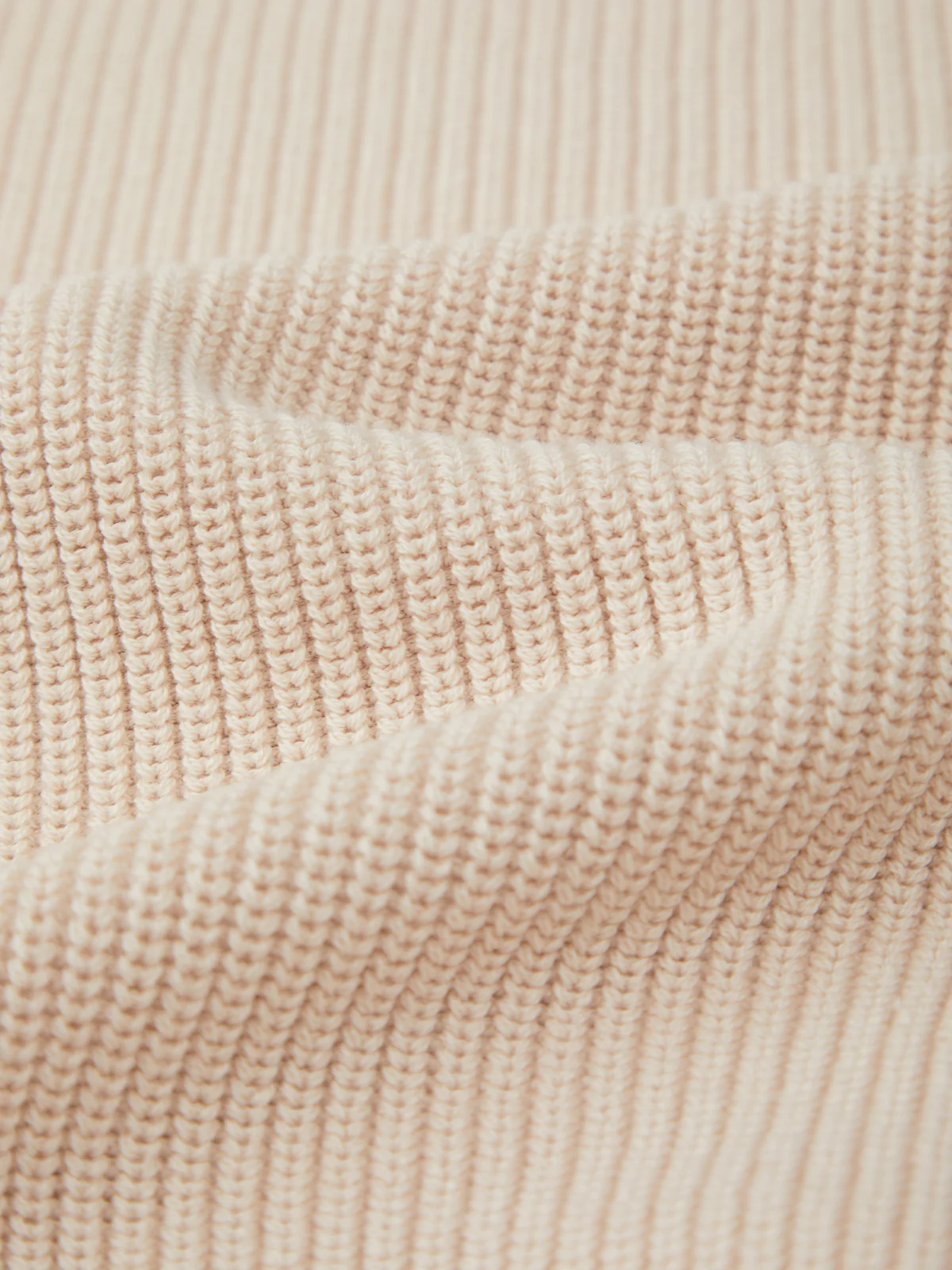 Emma: Crewneck Shaker Stitch Cotton Sweater - Image 5