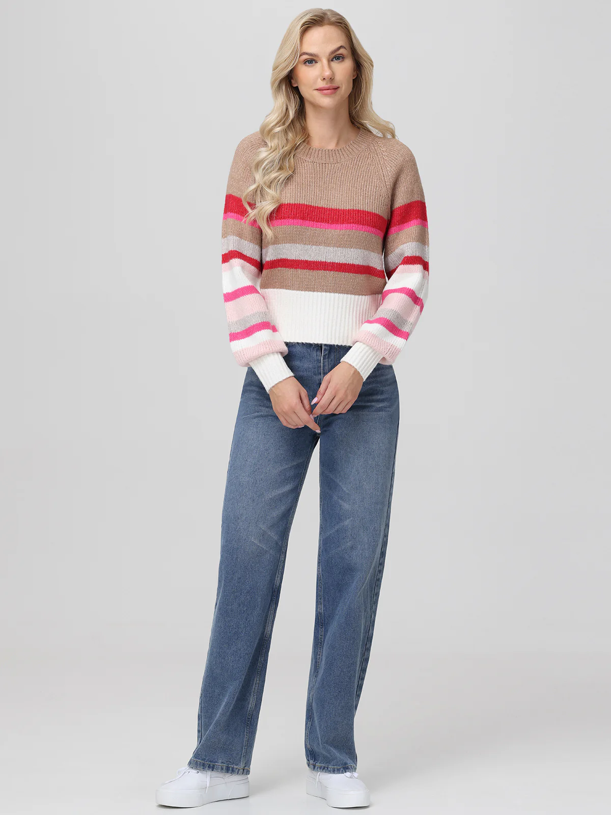 Georgia: Stripe Raglan Sweater - Image 6