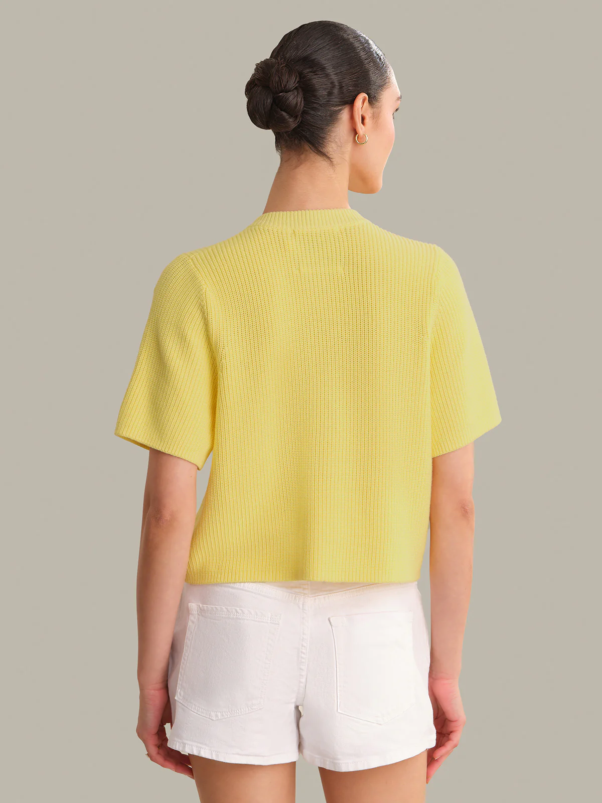 Ginevra Short Sleeve Shaker Cardigan - Image 3