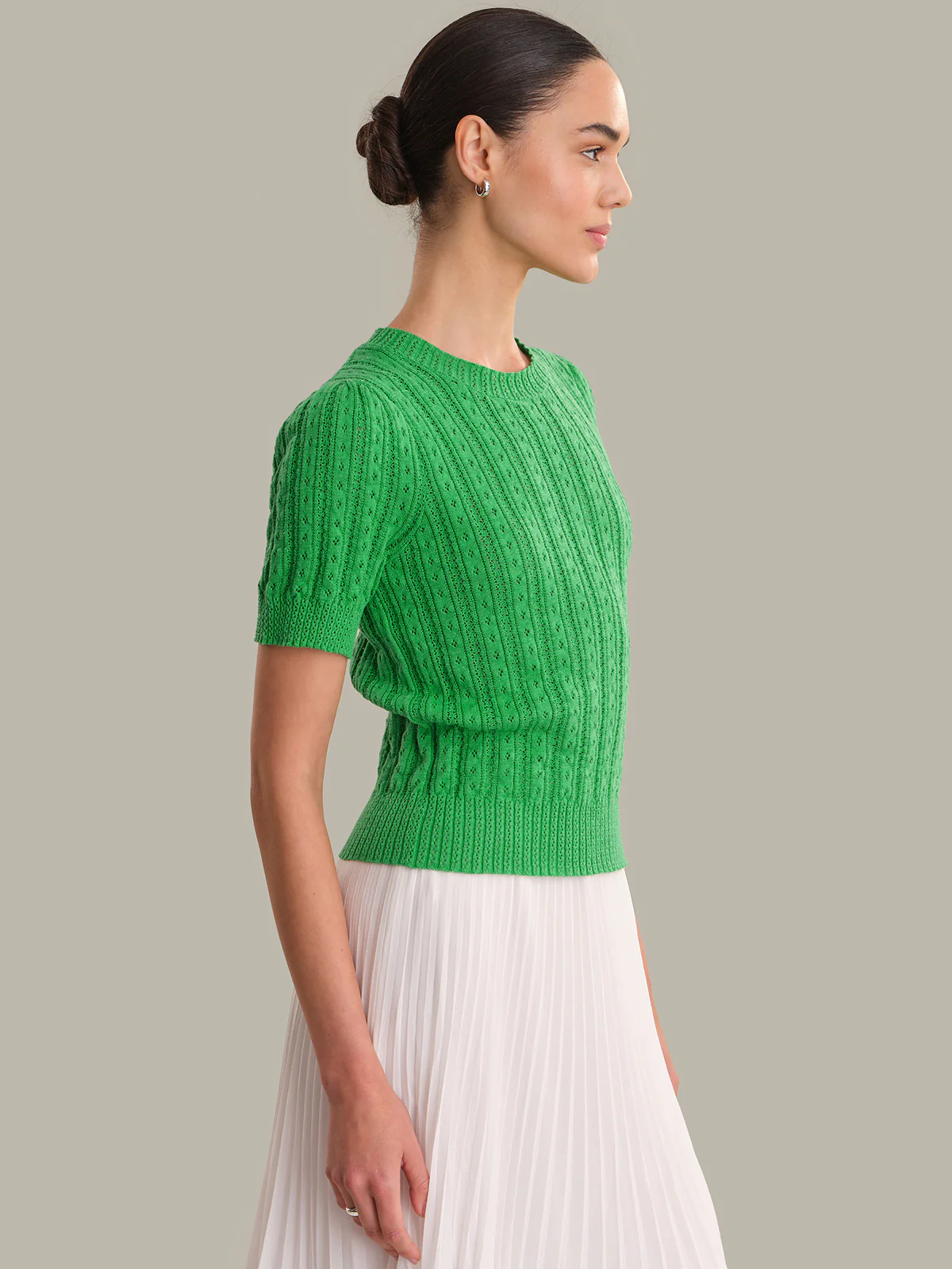 Harper: Pointelle Sweater - Image 2