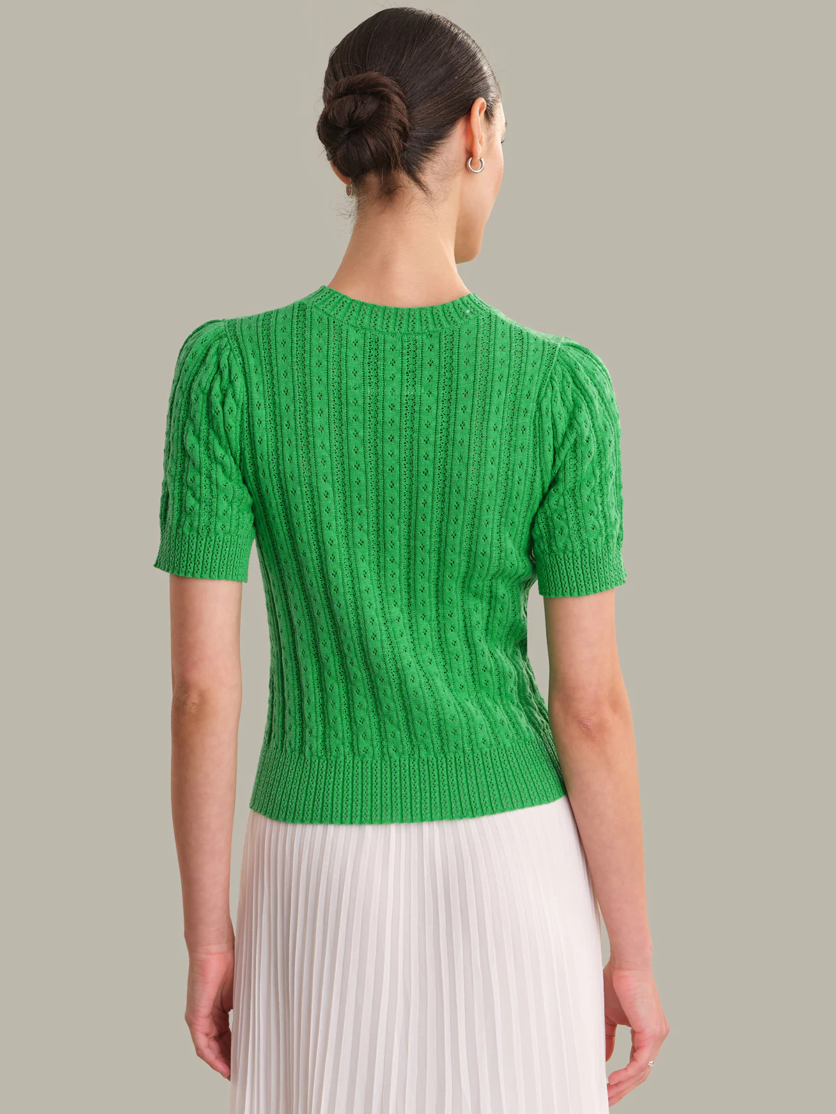 Harper: Pointelle Sweater - Image 3