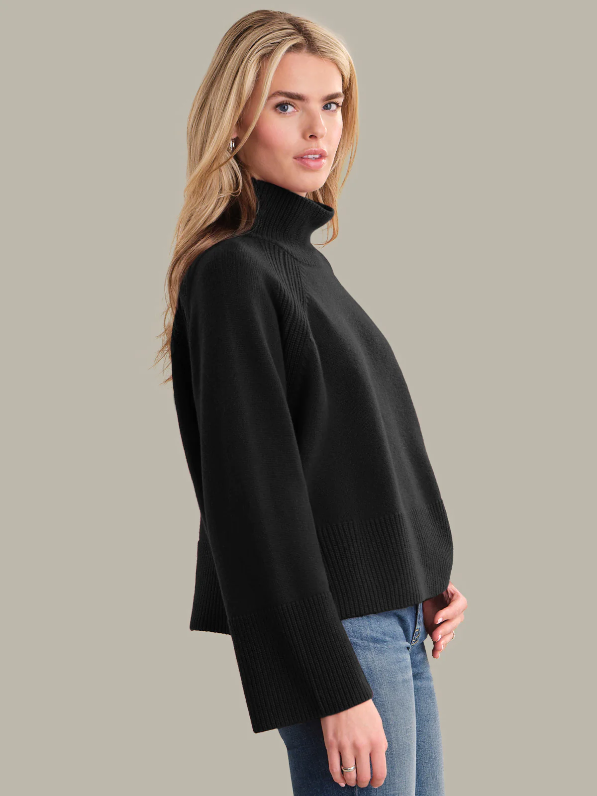Haven: Cashmere Blend Turtleneck - Image 2