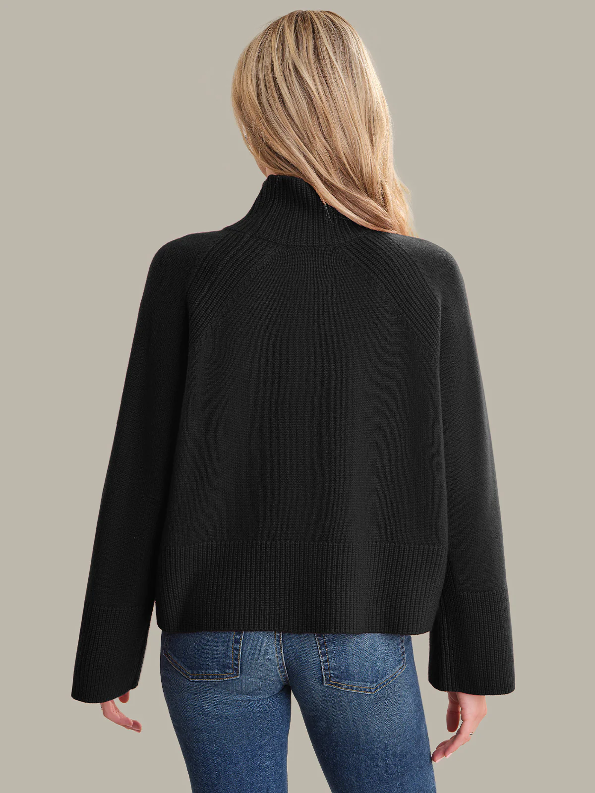 Haven: Cashmere Blend Turtleneck - Image 3