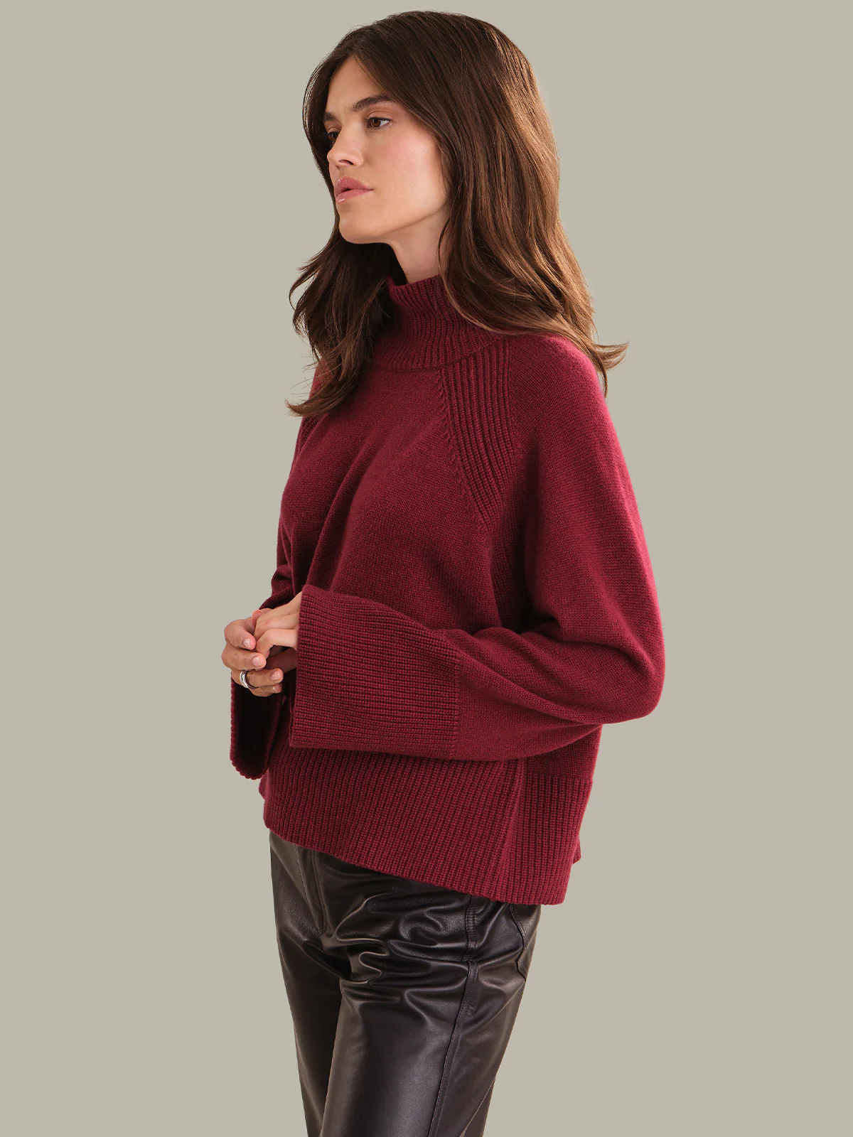 Haven: Cashmere Blend Turtleneck - Image 3