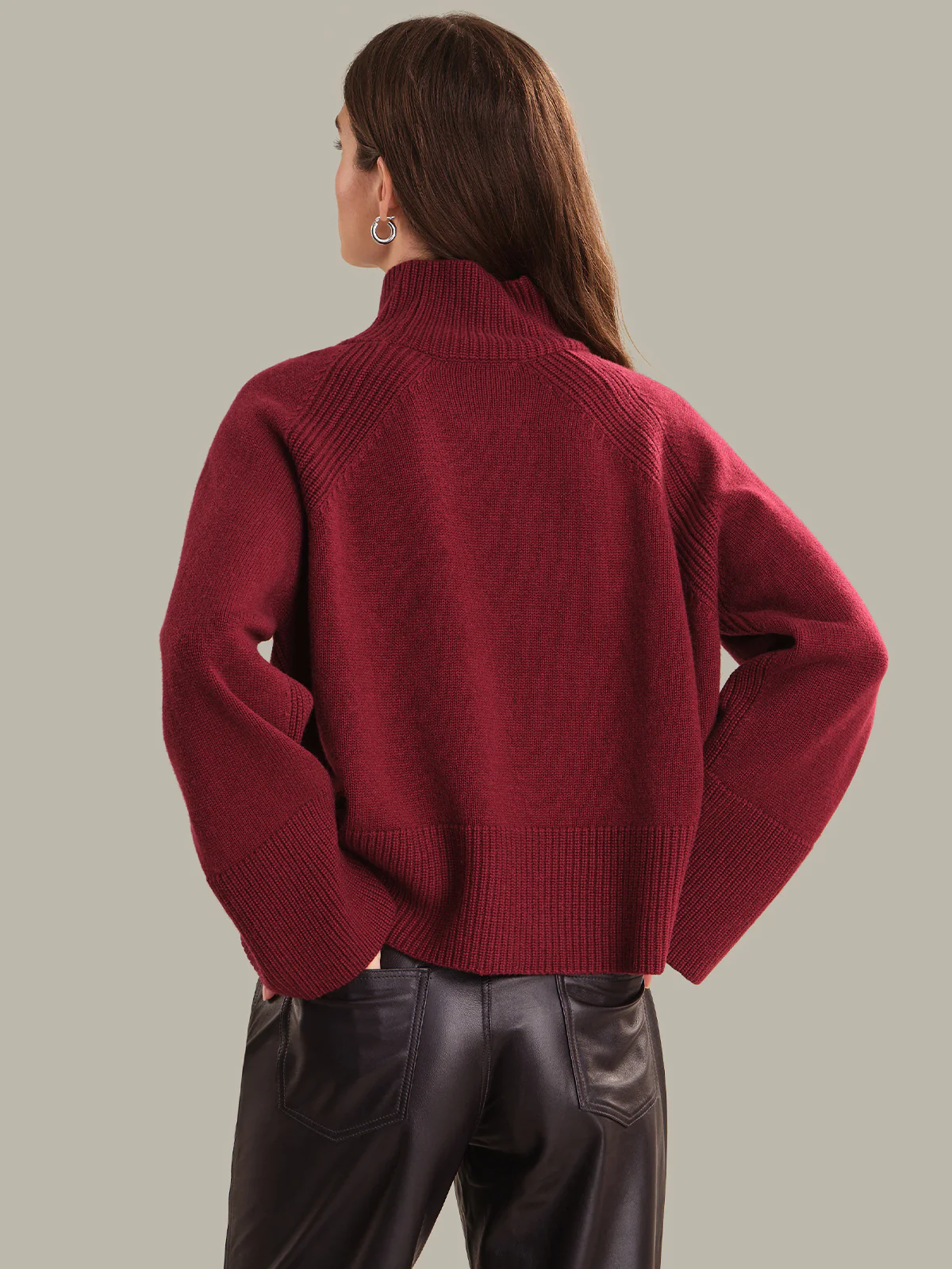 Haven: Cashmere Blend Turtleneck - Image 4