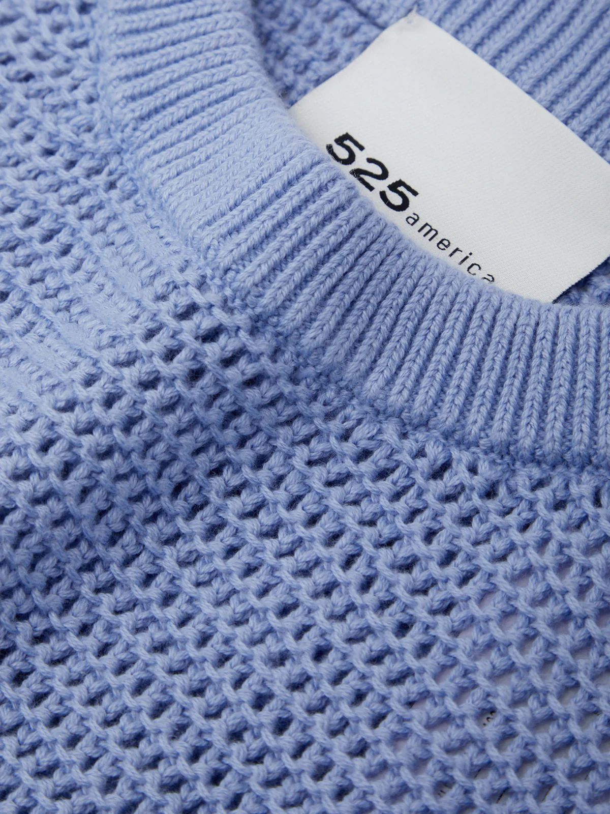Iris: Cotton Open Stitch Sweater - Image 5