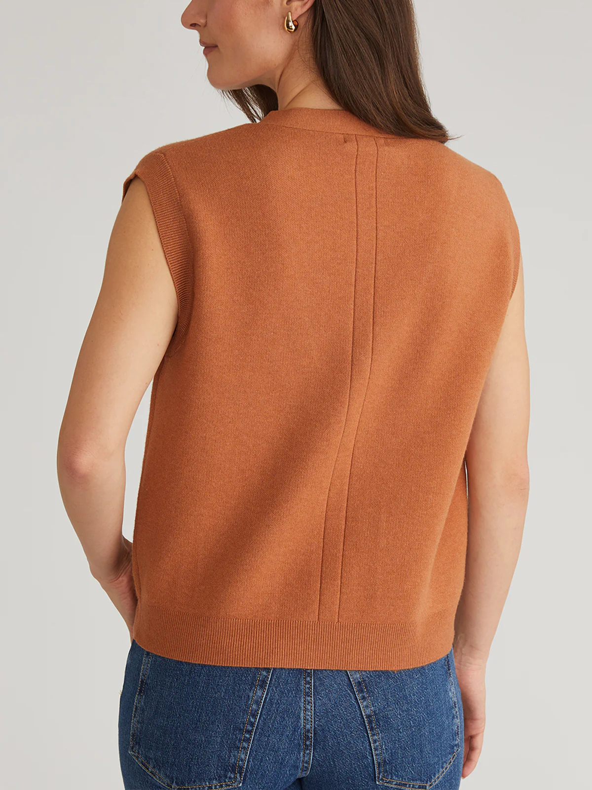 Jessica: Button Front Vest - Image 5