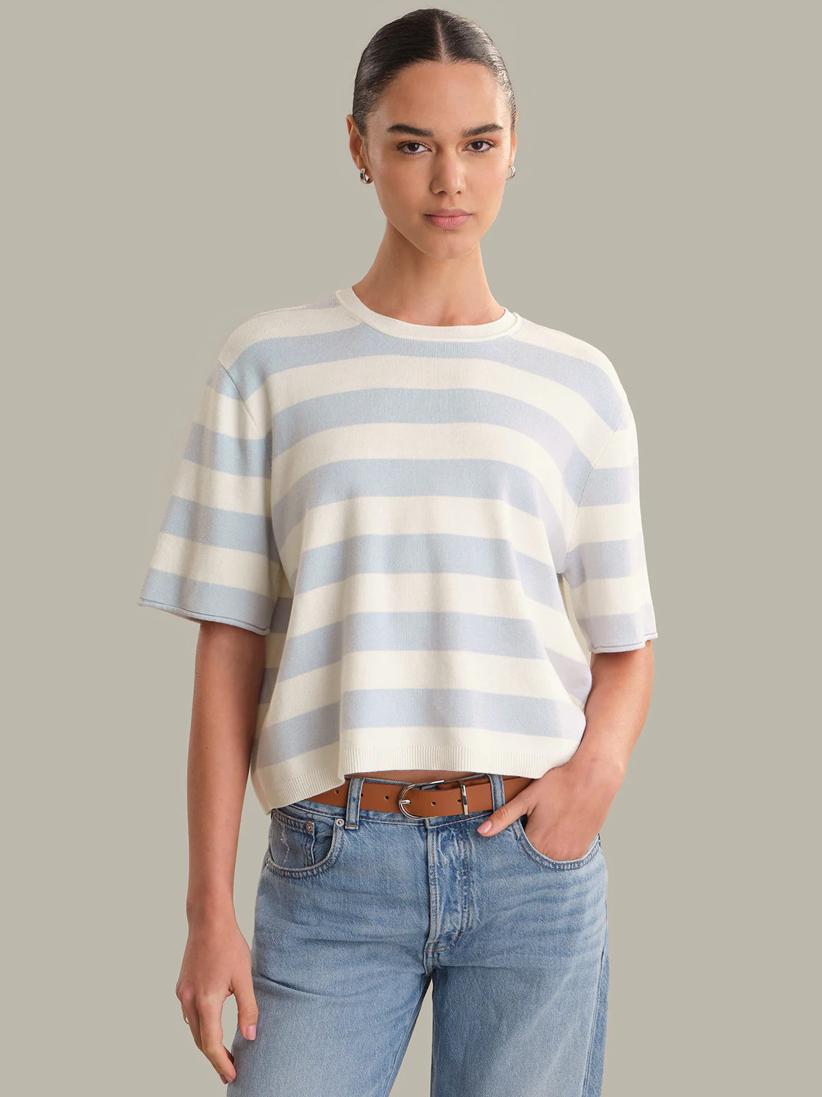 Noa: Cotton Stripe Pullover