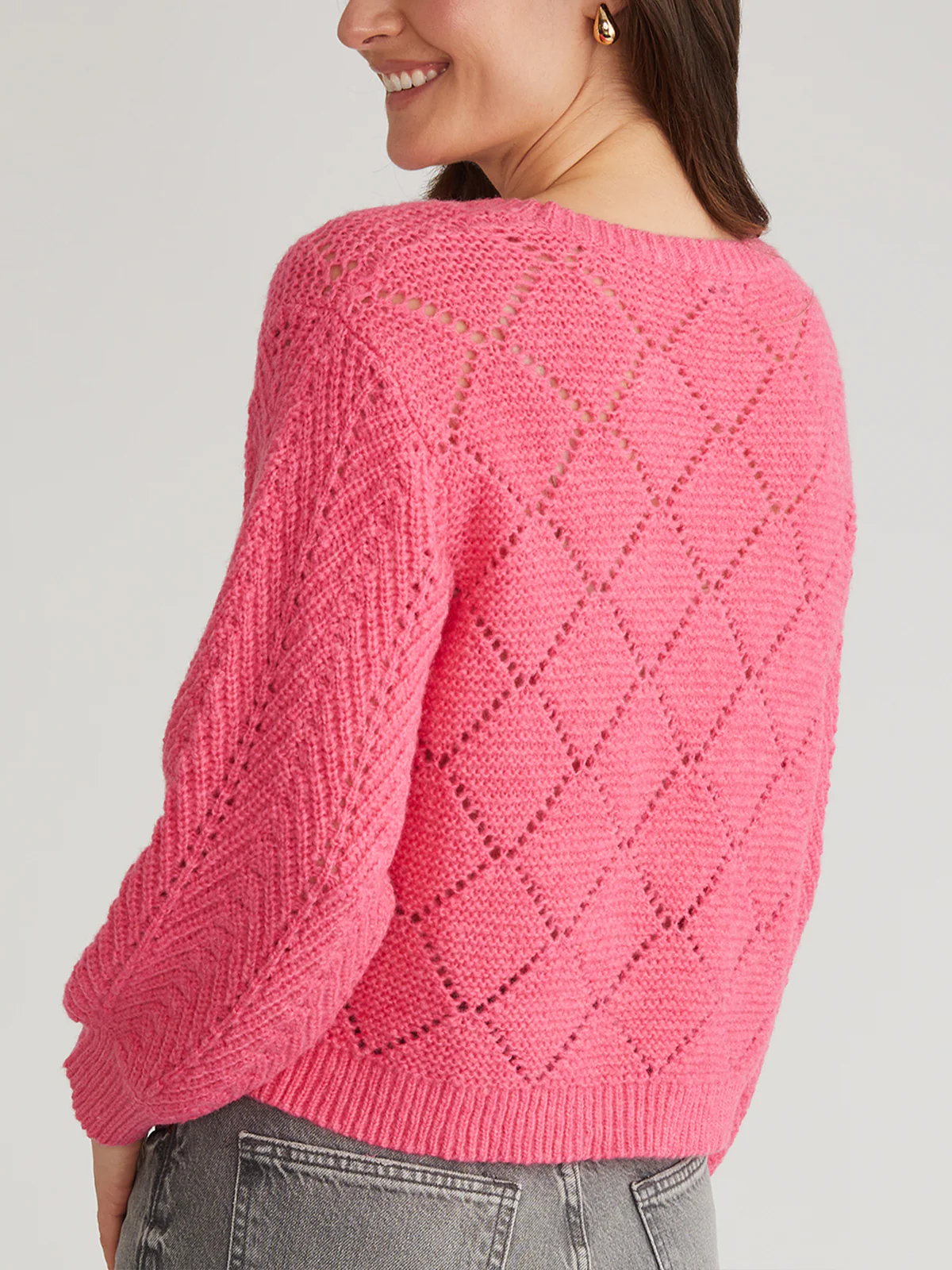Kelsey: Pointelle Pullover - Image 3