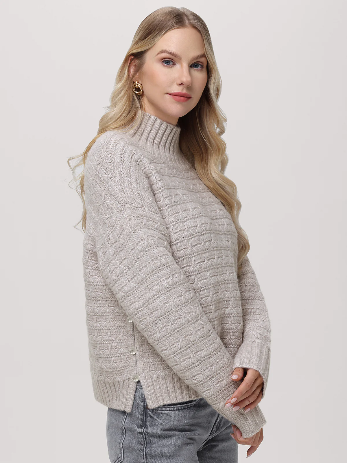 Layla: Mockneck Sweater - Image 2