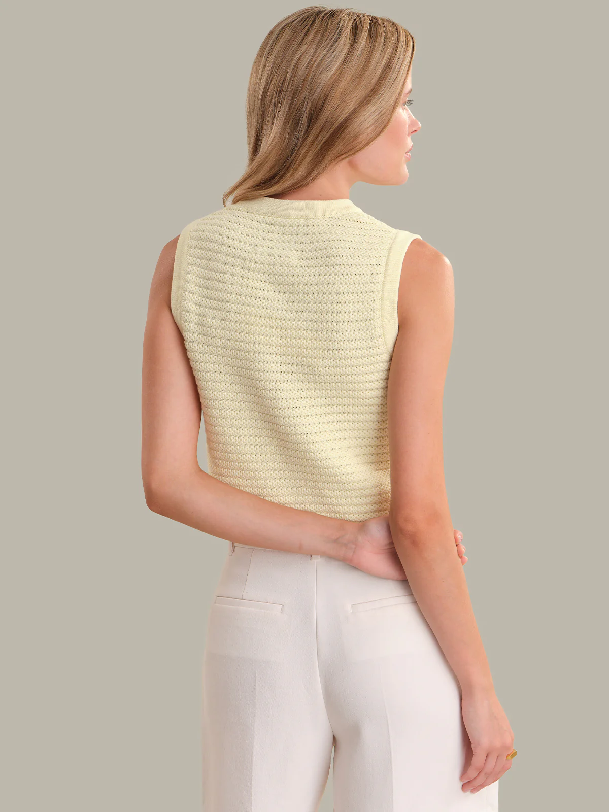 Lela: Cotton Vest - Image 3