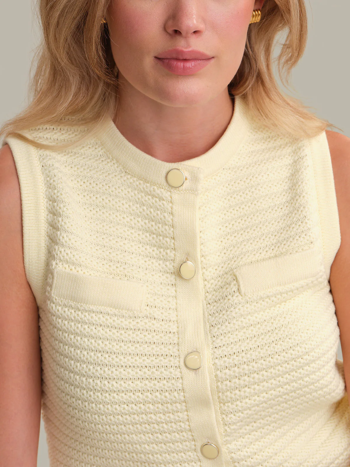 Lela: Cotton Vest - Image 4