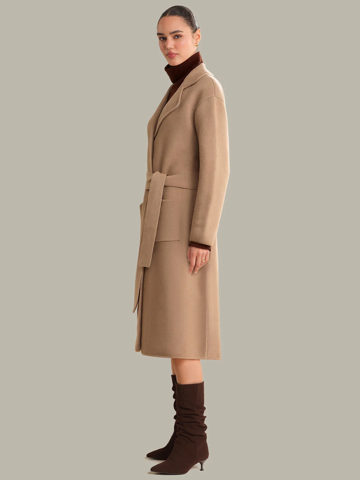 Madeline: Cashmere Blend Sweater Coat - Image 2