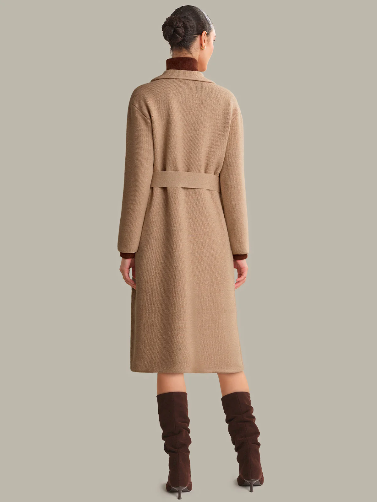 Madeline: Cashmere Blend Sweater Coat - Image 3