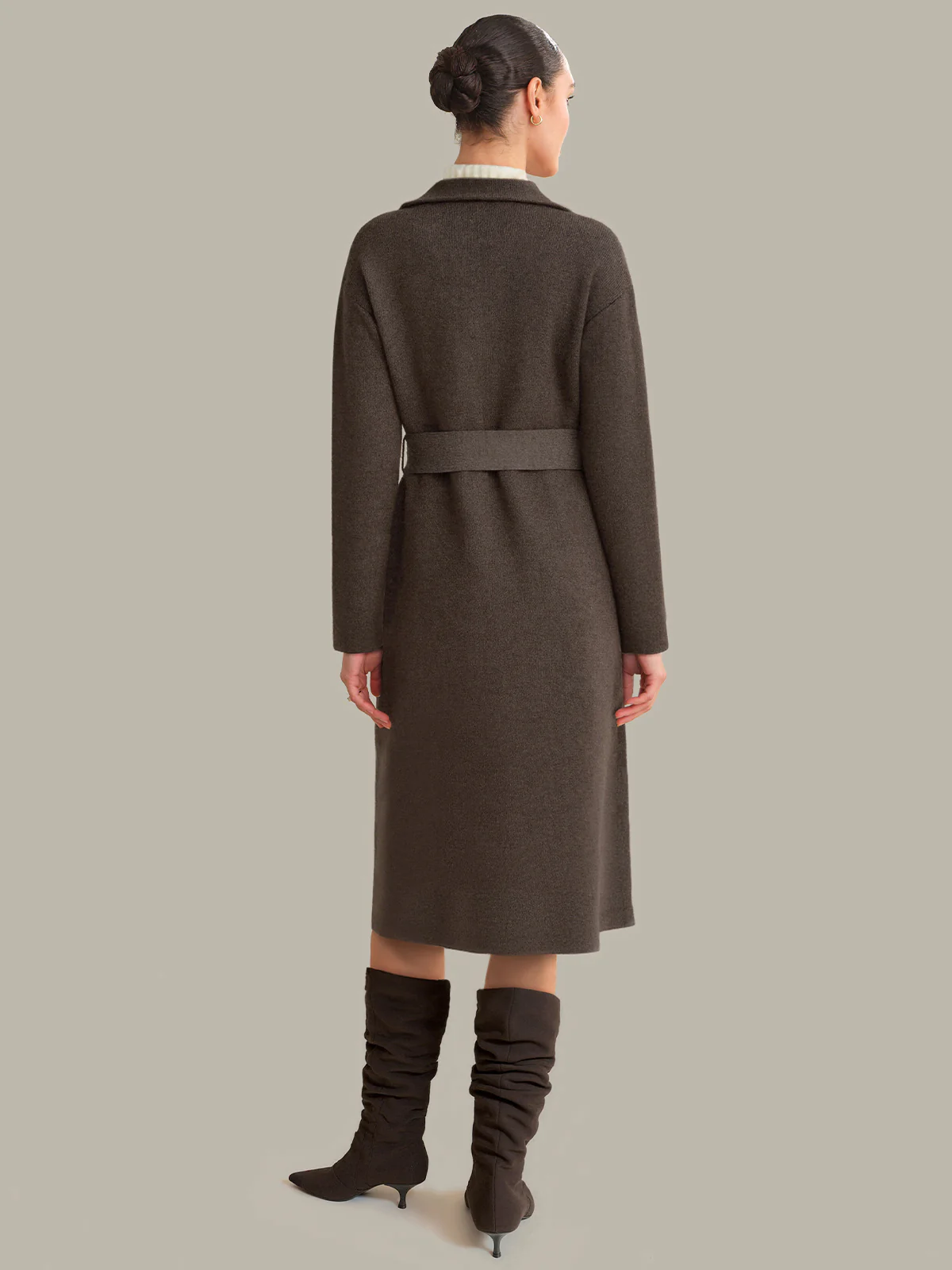 Madeline: Cashmere Blend Sweater Coat - Image 3