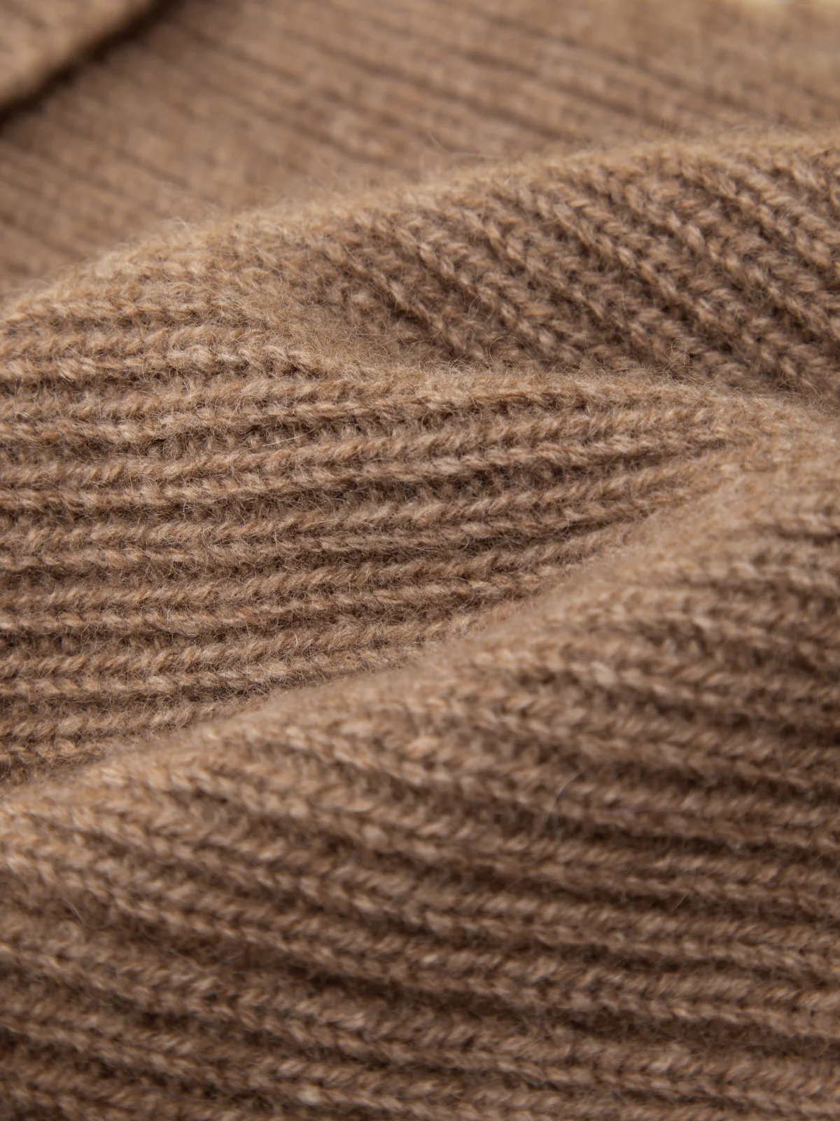 Magnolia: 100% Cashmere Rib Beanie - Image 5