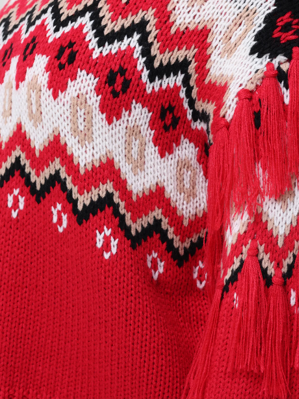 Margaret: Fringe Fair Isle Sweater - Image 4