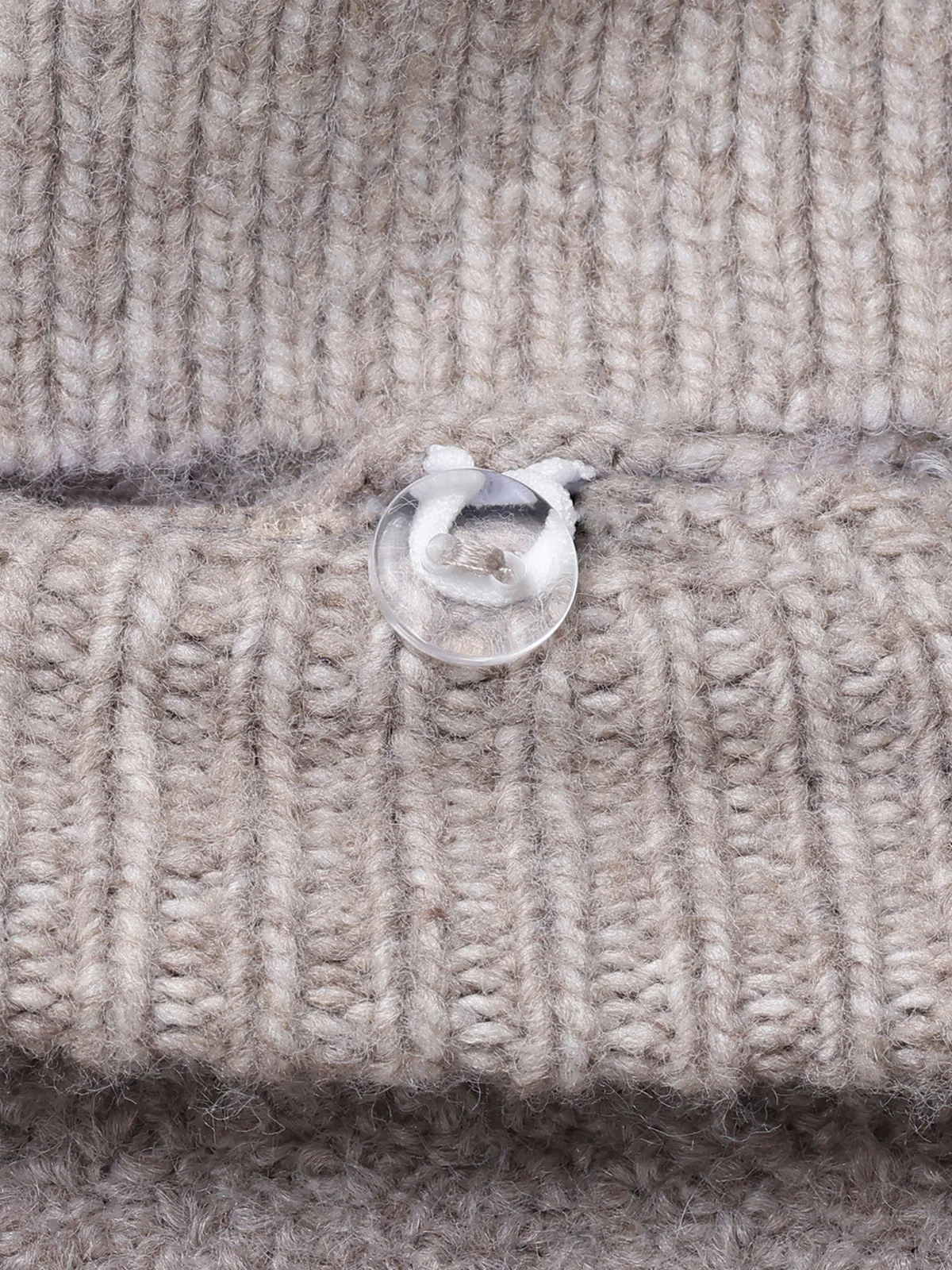 Mckenzie: Mixed Media Removable Collar Sweater - Image 5