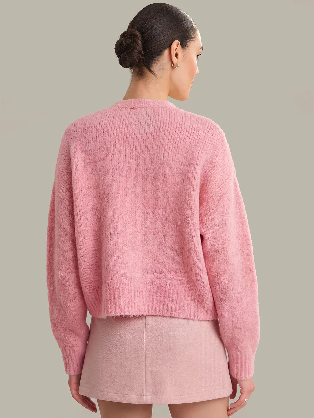 Milani: Embroidered V-Neck Cardigan - Image 3