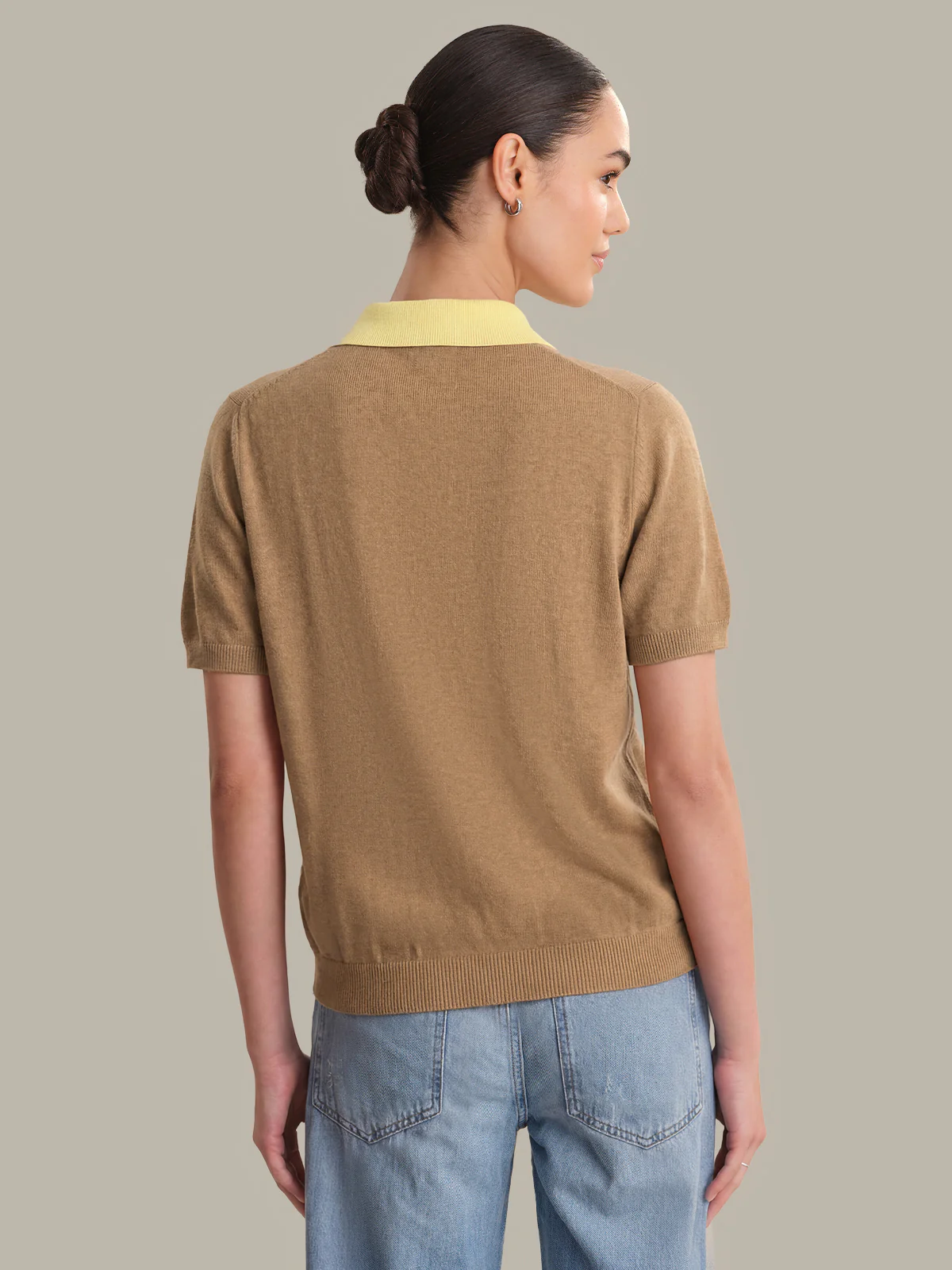 Molly: Cotton Colorblock Polo - Image 3