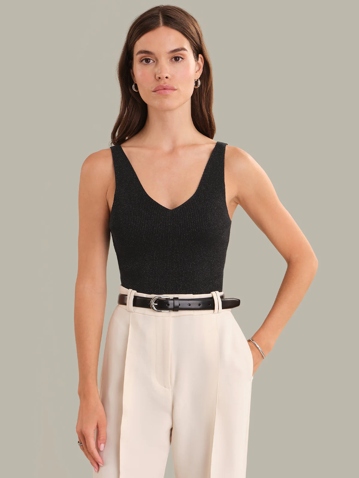 Opal: Wool Rib Tank