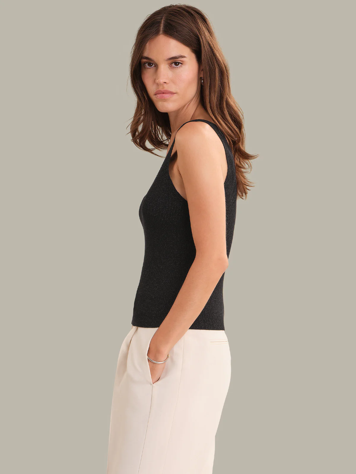 Opal: Wool Rib Tank - Image 2