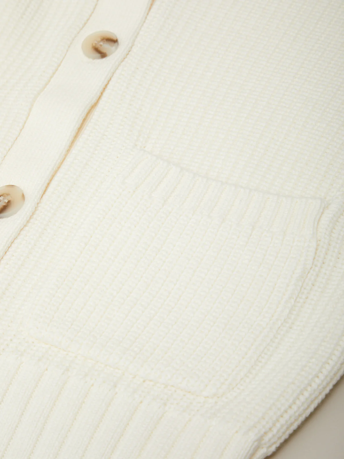 Palmer: Crewneck Cotton Cardigan - Image 4