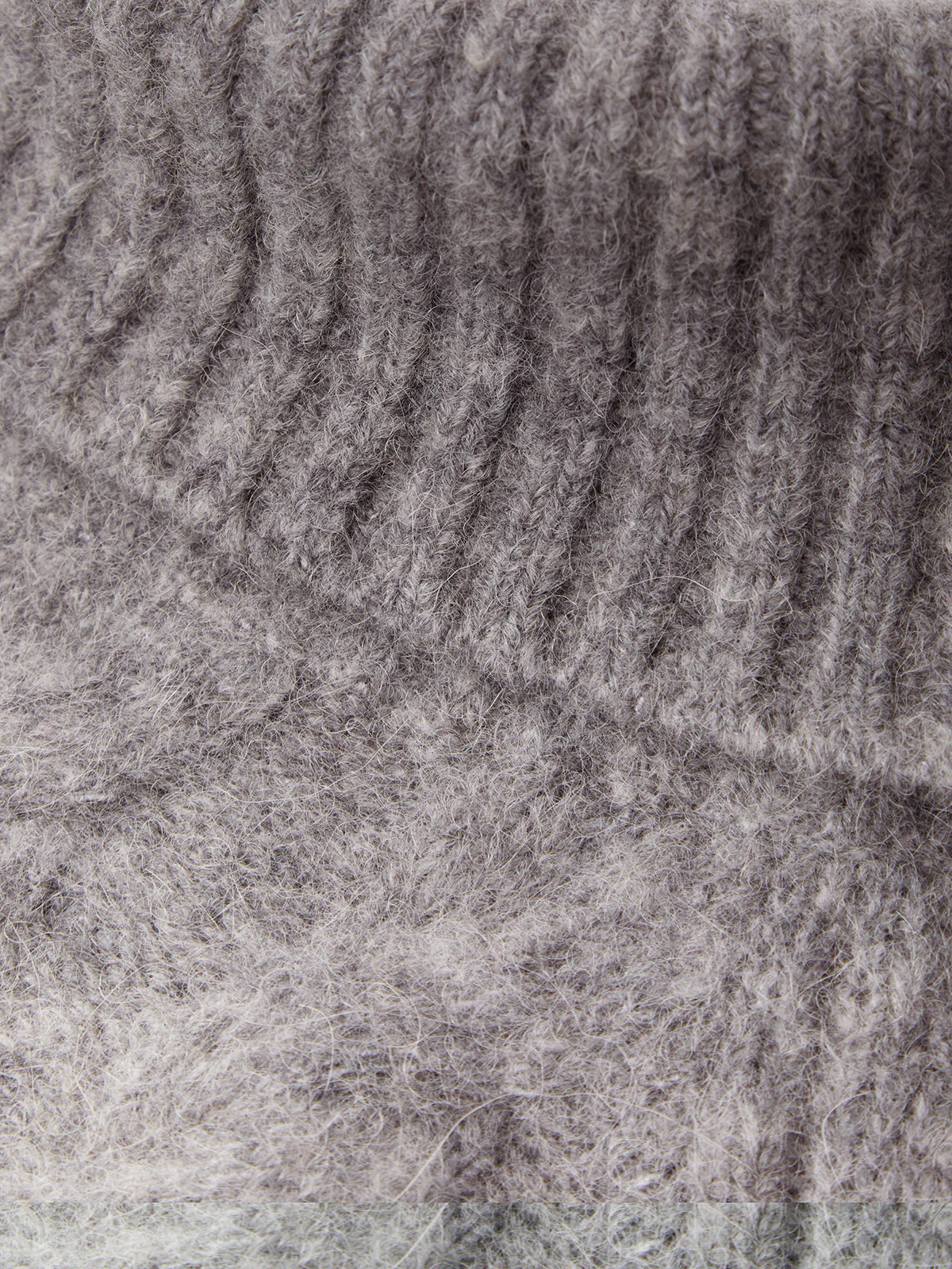 Pearl: Alpaca Cable Knit Turtleneck Sweater - Image 5